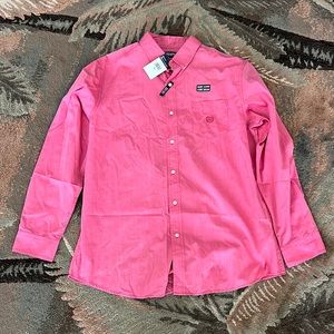 Chaps mens button down shirt